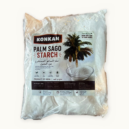 Konkan Palm Sago Starch 200g pack