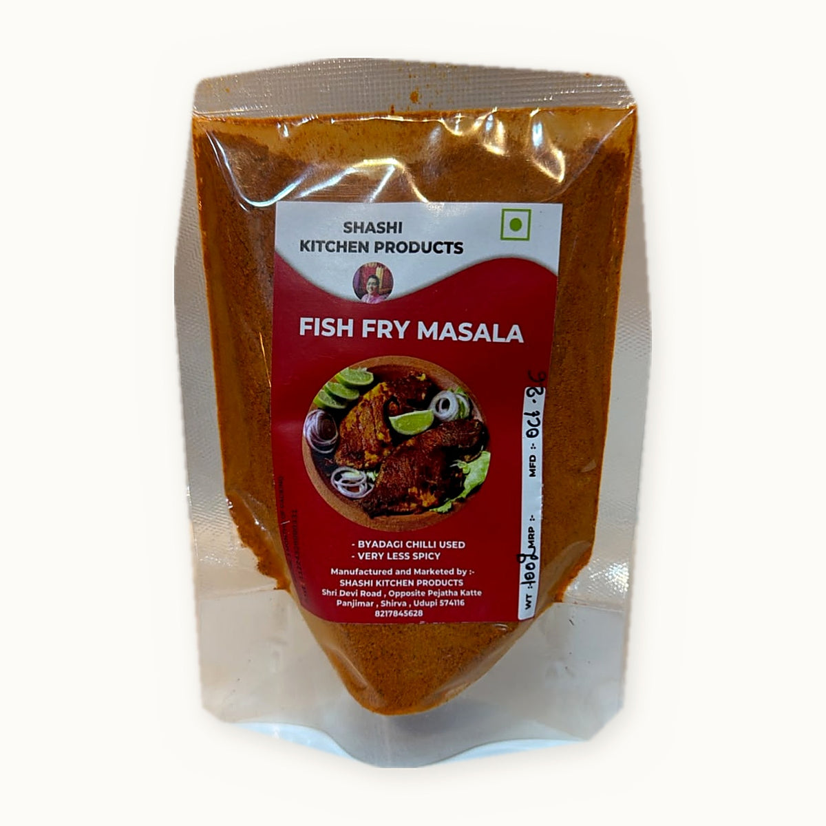 Shashi Kitchen Products Fish Fry Masala 100g pouch