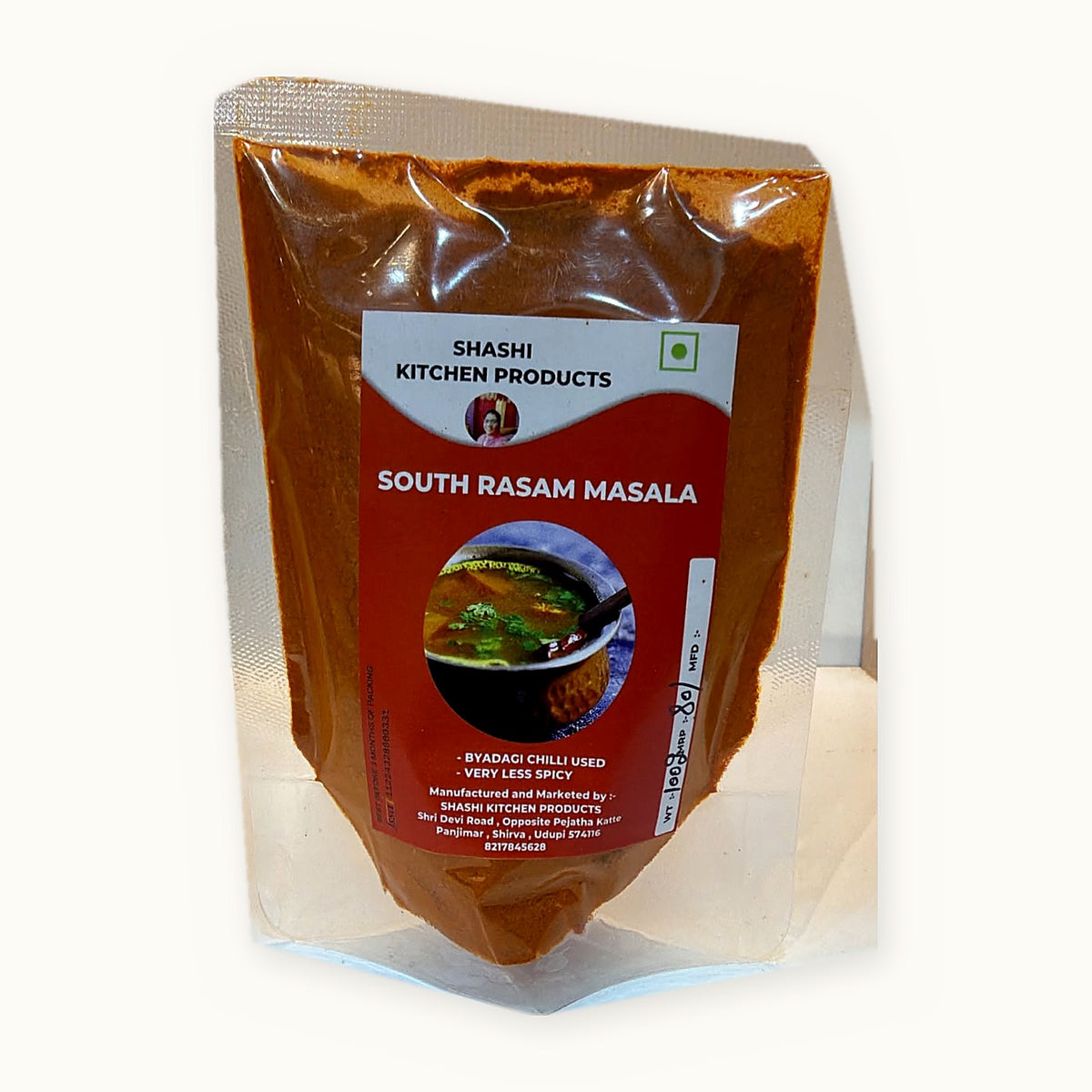 Shashi Kitchen Products South Rasam Masala 100g pouch