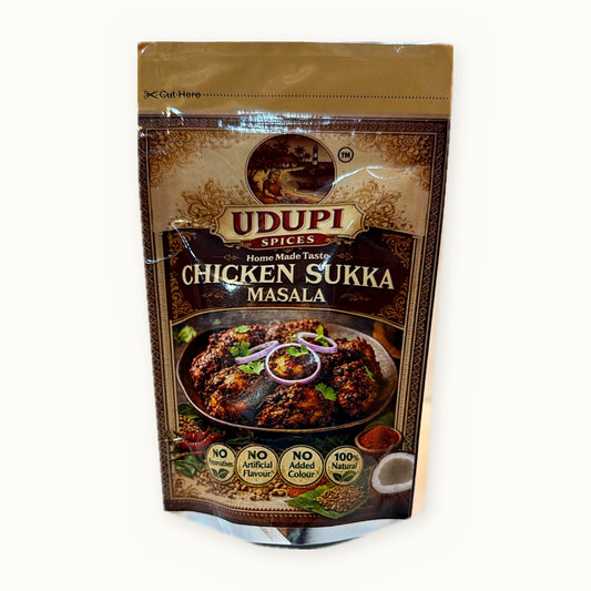 Udupi Spices Chicken Sukka Masala pouch